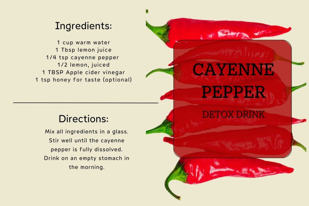 cayenne pepper morning kicker herbal remedy